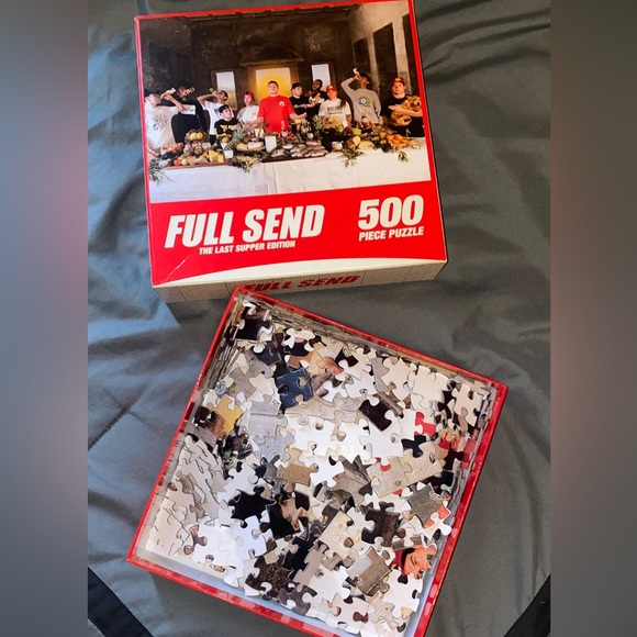 🚨LIMITED EDITION🚨Full Send Last Supper Puzzle by Nelk Boys - Picture 3 of 9